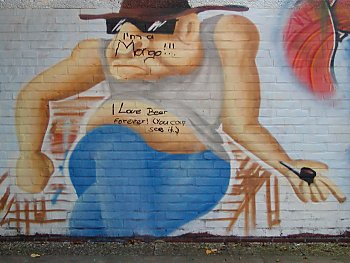 Bilder von Hamburg - Hammer Park Grafiti