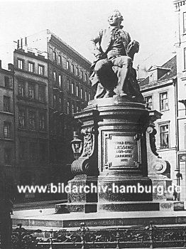 011_15134 - Gotthold Ephraim Lessing (1729-1781), Dramatiker der auch andem Deutschen Nationaltheater arbeitete, das bis 1827 amGnsemarkt.