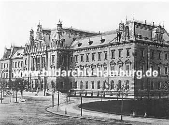 011_14941 - historische Ansicht vom Strafjustizgebude ( erbaut 1879-82).Der Architekt war auch der damalige Oberbaudirektor Carl Zimmermann.