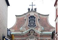 34_41227 Blick auf die katholische St. Josephskirche in der Großen Freiheit. Die barocke Kirche wurde ursprünglich 1721 fertig gestellt, 1944 im Krieg fast vollständig zerstört und 1955 wieder aufgebaut.