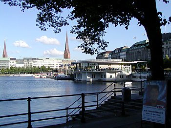 Bilder Hamburg Sehensw�rdigkeiten Alster 2002_2398_06
