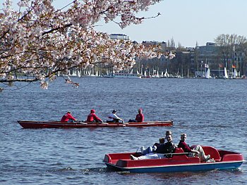 Bilder Hamburg Sehensw�rdigkeiten Alster 2002_2398_0993