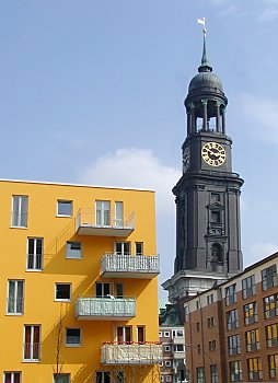 Bilder Hamburg Sehensw�rdigkeiten Kirchen St. Michaelis 2002_1798_04