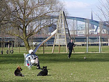 Fotos Hamburg Sehensw�rdigkeiten Elbpark Rothenburgsort  2002_90561_09996