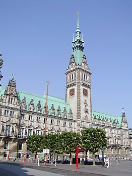 Fotos Hamburg Sehensw�rdigkeiten Rathaus