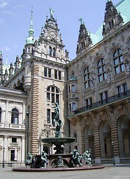 Fotos Hamburg Sehensw�rdigkeiten Rathaus