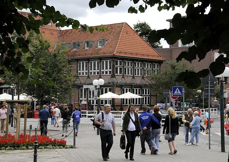 Fotografien aus dem Hamburger Stadtteil Bergedorf - Fotos historische Architektur - Bilder vom 