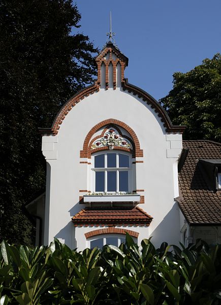 historische Abbildung vom Villenviertel in Hamburg Bergedorf - Architekturfotos