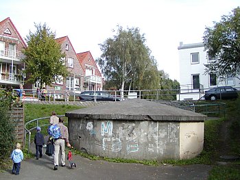 Bilder Hamburg Bunker / Schutzrume Finkenwerder