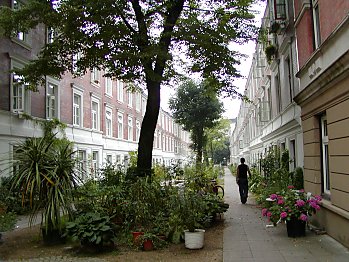 Bilder Hamburg Terrassen Falkenried