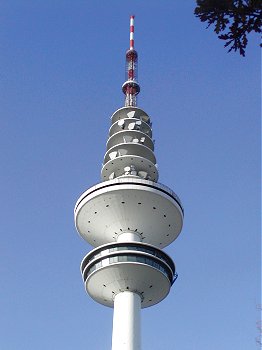 011_14608 - in der Plattform vom Fernsehturm befand sich ein Restaurant mit Blick ber Hamburg