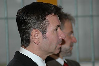 04_22888 - Justizsenator Roger Kusch anlässlich der Eröffnung vom Hochsicherheitsgefängnis Hamburg Billwerder.