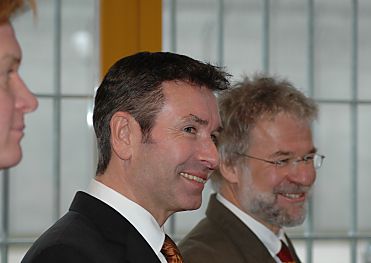 04_22889  - Senator Kusch und Bergedorf Bezirksamtsleiter Dr. Christoph Krupp.
