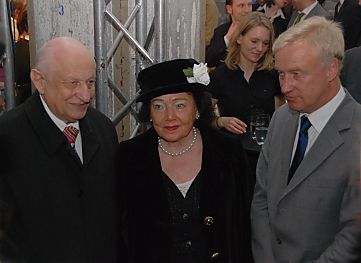 011_15450 das Ehepaar Helmut und Hannelore Greve haben 30 Mio. Euro fr den Bau der neuen Konzerhalle gespendet.