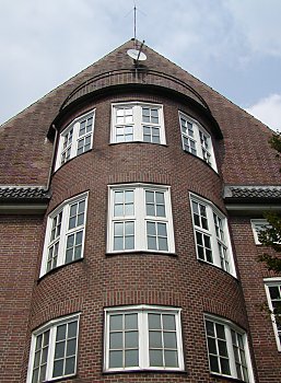 Bilder Hamburg Architektur Lotsenhaus Fritz Schumacher