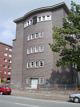 Fotos Hamburg Gebude Schule Frnkelstr. Architekt Fritz Schumacher