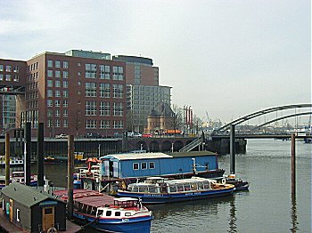 Hamburg Freihafen Speicherstadt 