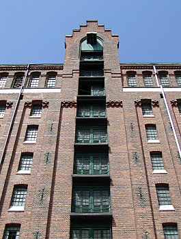 Hamburg Freihafen Speicherstadt 