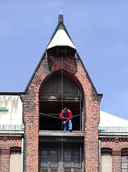 Hamburg Freihafen Speicherstadt 