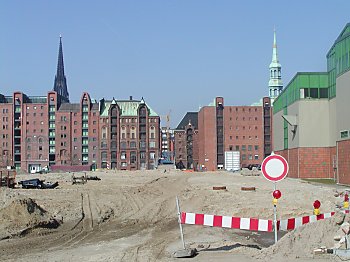 Hamburg Freihafen Speicherstadt 