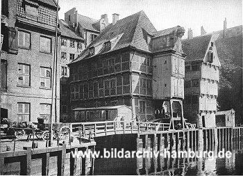 Hamburg Freihafen Speicherstadt 