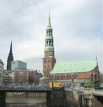 Hamburg Freihafen Speicherstadt 