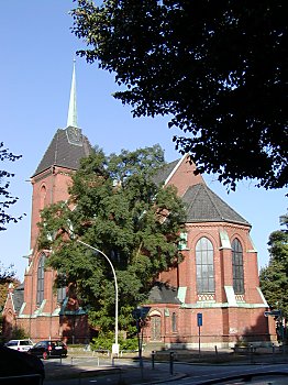 Bilder Hamburg Friedenskirche Eilbek