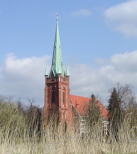 011_14974 - Kirchturm der Nikolaikirche in Hamburg Moorfleet 