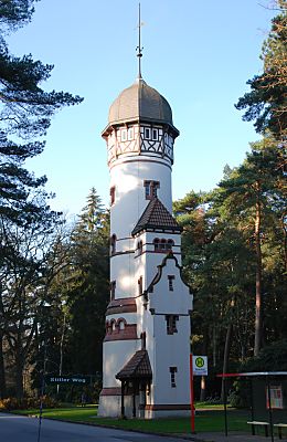 011_15316 Wasserturm auf dem Gelnde vom Ohlsdorfer Friedhof.
