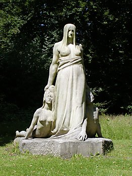 Fotos Hamburg Ohlsdorfer Friedhof Skulpturen