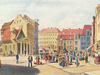 St. Pauli Fischmarkt Hamburg Altona 1860