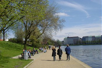 Hamburg Lombardsbrcke