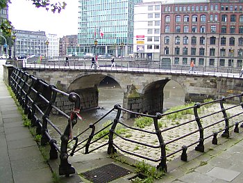 Bilder Hamburg Strassen Zollenbrcke Grningerstr. Fleet