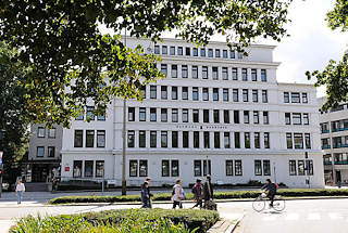 6502 Wandsbeker Rathaus - Wandsbeker Bezirksamt in der Marktstrasse - Stadtteilbilder aus Hamburg Marienthal.