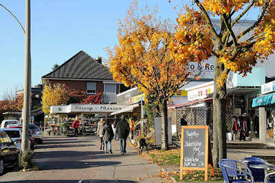 1876 Geschfte und Einzelhandel in der Harksheider Strasse.