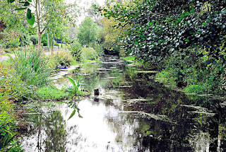 8226 Historischer Seevekanal - angelegt im 16. Jahrhundert - Wasserverbindung zwischen Seeve und Elbe; Bilder aus Hamburg Rnneburg.